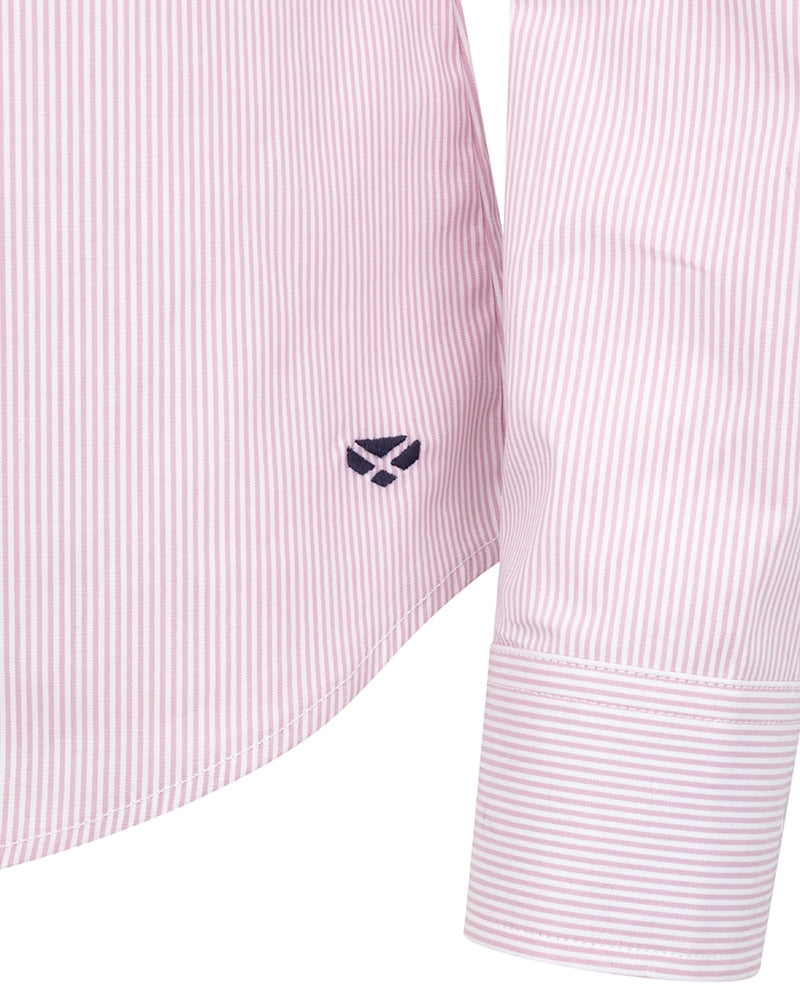 Hoggs Ingliston Womens Stretch Stripe Shirt