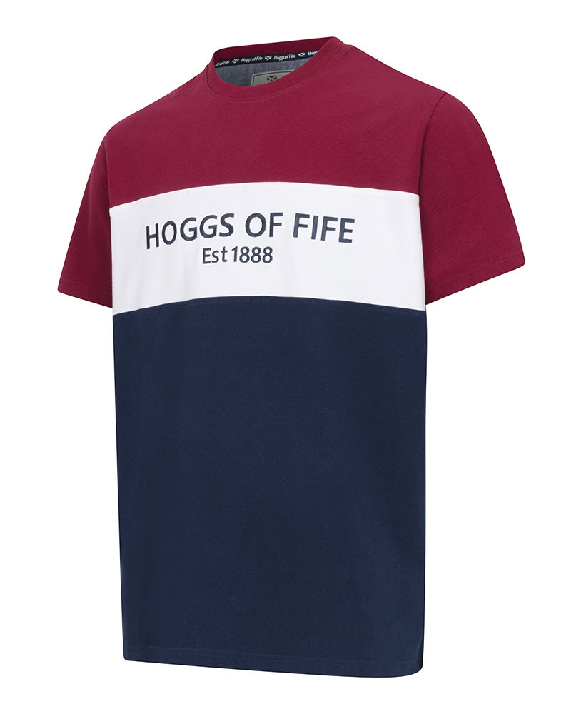Hoggs Dalbeattie Colour Block T-Shirt