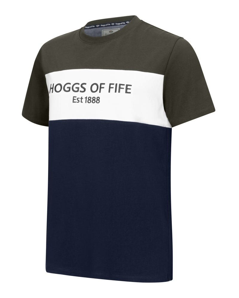Hoggs Dalbeattie Colour Block T-Shirt