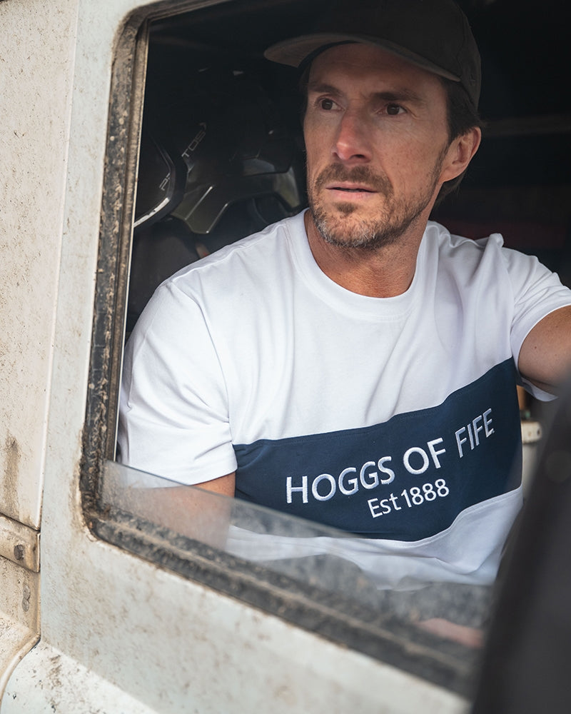 Hoggs Dalbeattie Colour Block T-Shirt