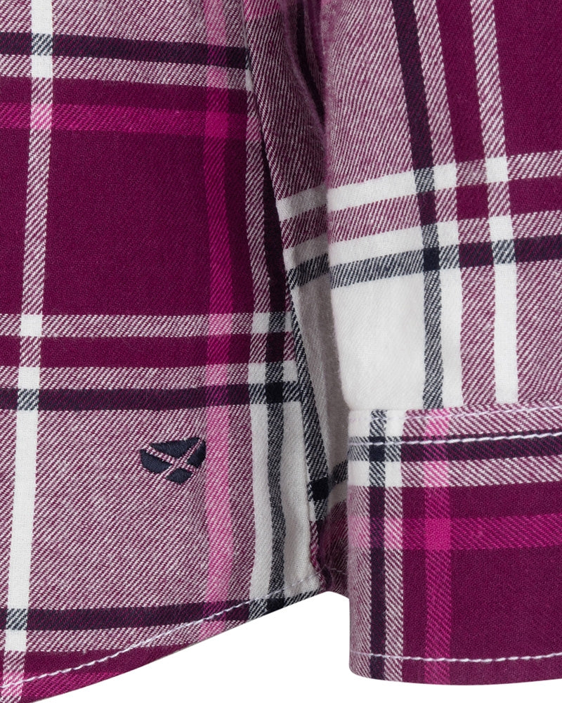 Hoggs Caitlyn Oversized Flannel Shirt