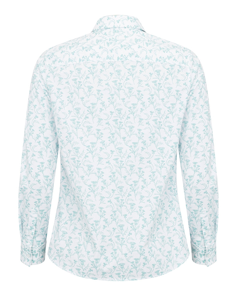 Hoggs Thistle Print Shirt