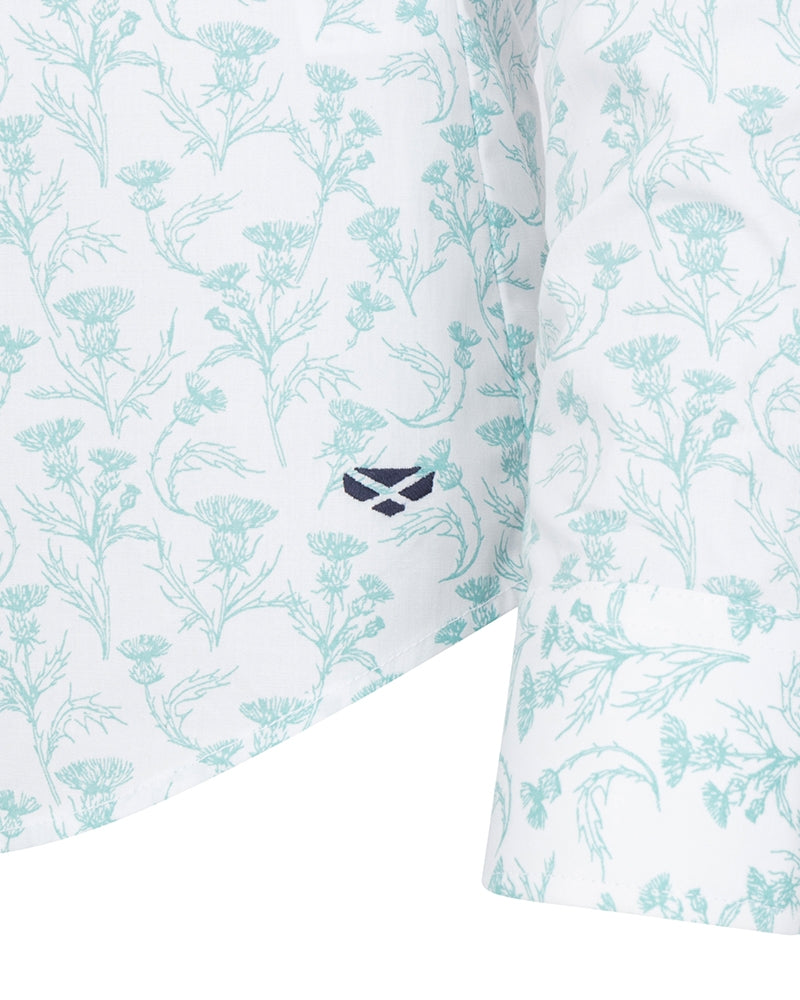 Hoggs Thistle Print Shirt