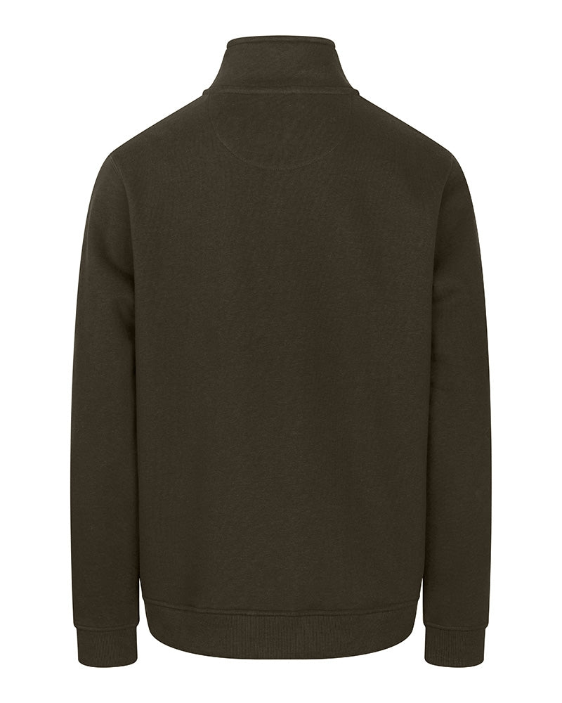 Hoggs Galloway 1888 Plain 1/4 Zip Sweatshirt