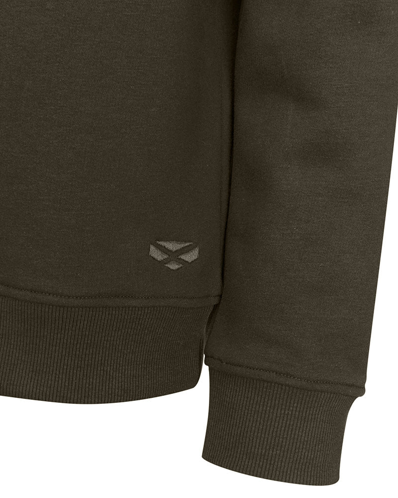 Hoggs Galloway 1888 Plain 1/4 Zip Sweatshirt