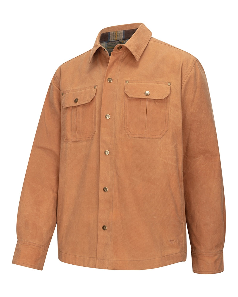 Hoggs Huntly Waxed Canvas Utility Overshirt