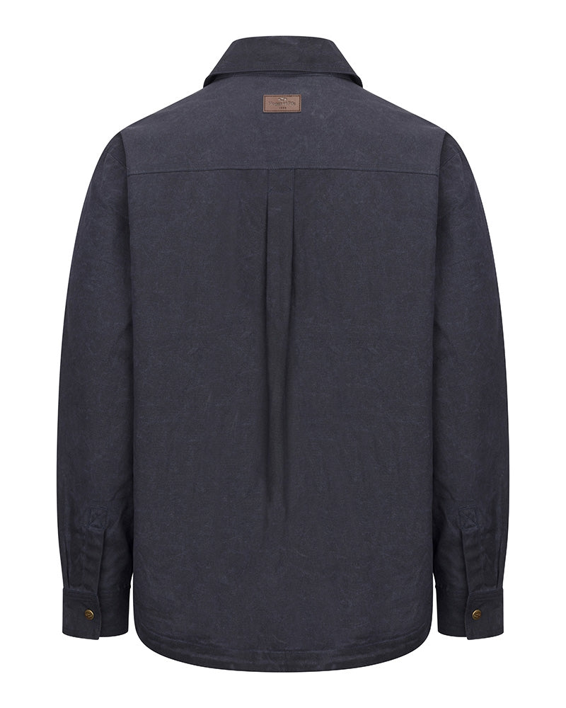 Hoggs Huntly Waxed Canvas Utility Overshirt