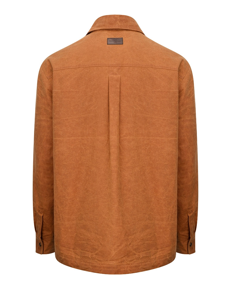 Hoggs Huntly Waxed Canvas Utility Overshirt
