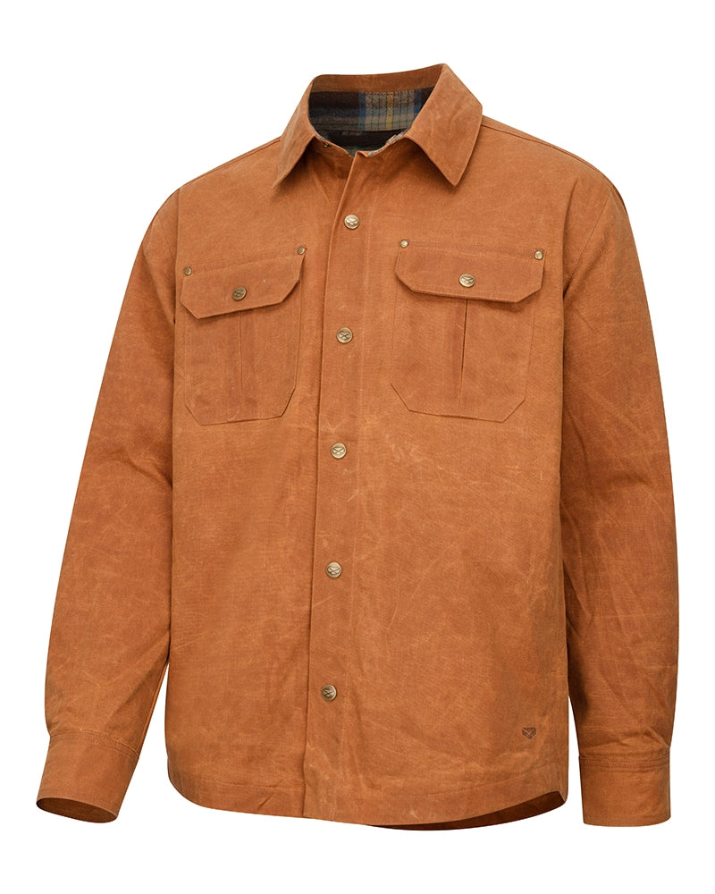 Hoggs Huntly Waxed Canvas Utility Overshirt