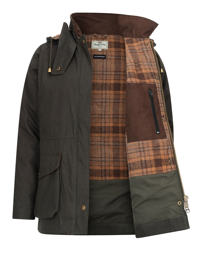 Hoggs Kelso Womens Waterproof Wax Jacket