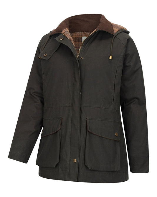 Hoggs Kelso Womens Waterproof Wax Jacket