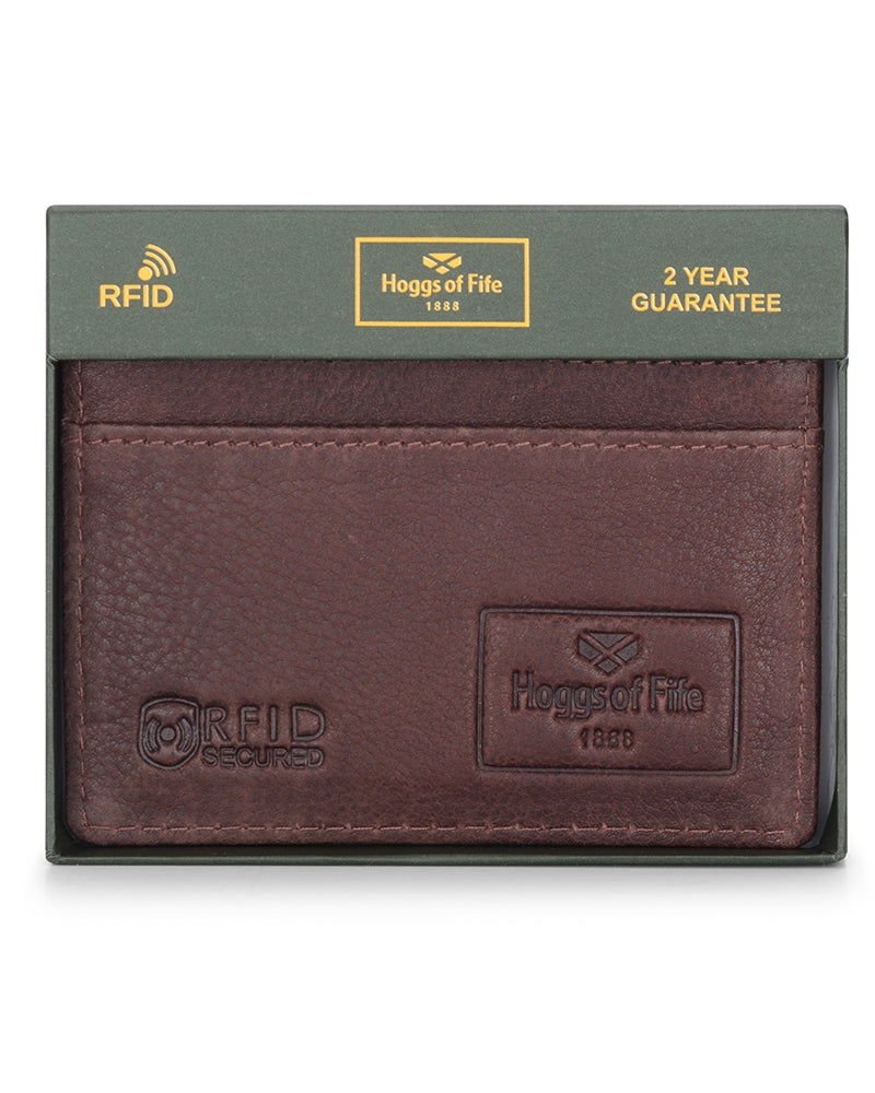 Hoggs Monarch Leather Credit Card Holder