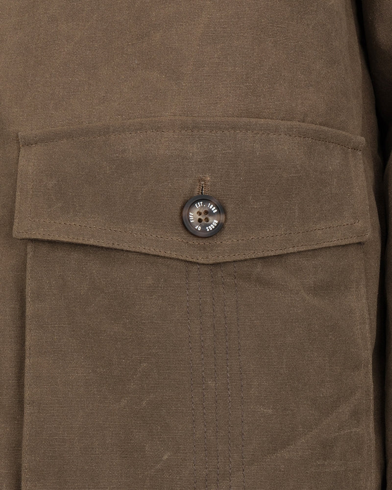 Hoggs Balerno Waxed Canvas Barn Coat