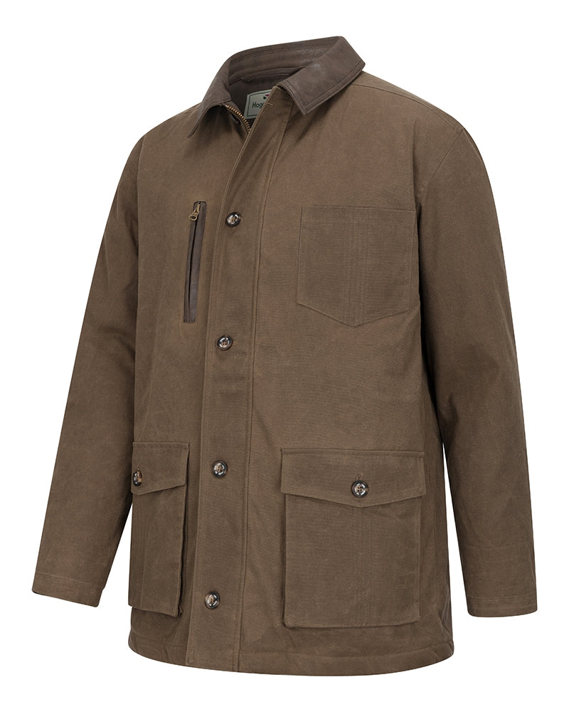 Hoggs Balerno Waxed Canvas Barn Coat