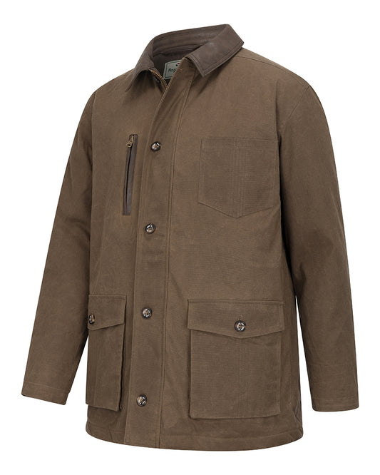 Hoggs Balerno Waxed Canvas Barn Coat