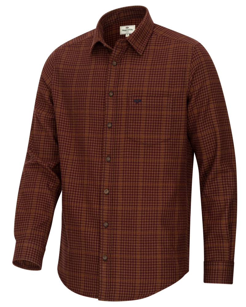 Hoggs Harris Twill Check Shirt