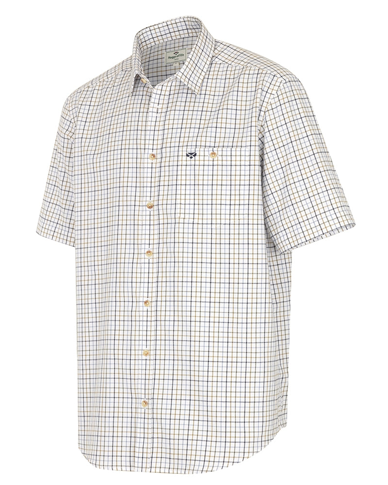 Hoggs Kessock Short Sleeve Tattersall Shirt
