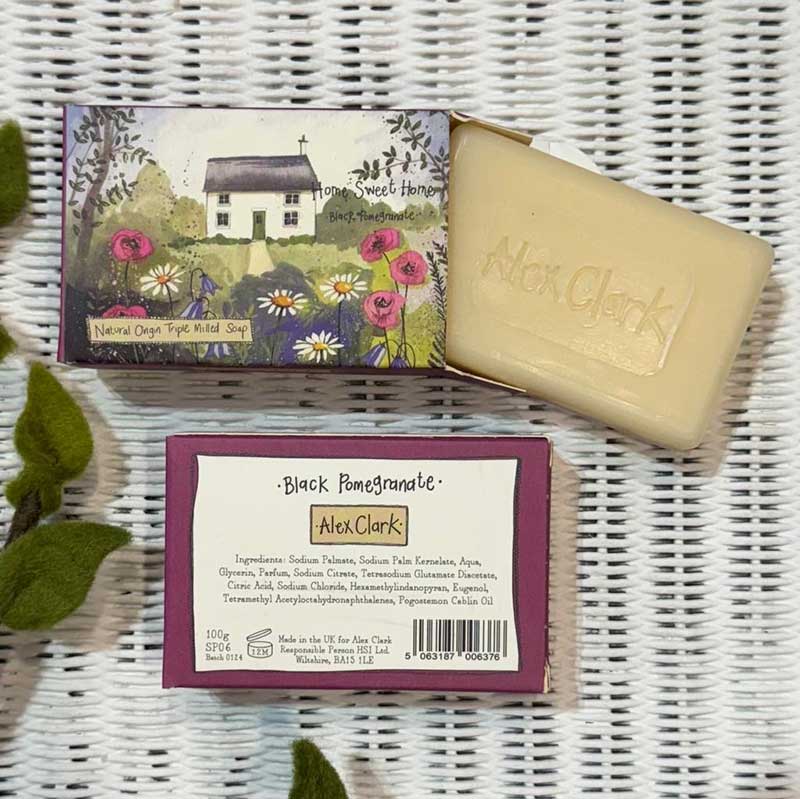 Alex Clark Home Sweet Home Black Pomegranate Soap