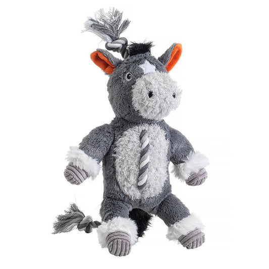 House of Paws Farmyard Horse Rope Dog Toy