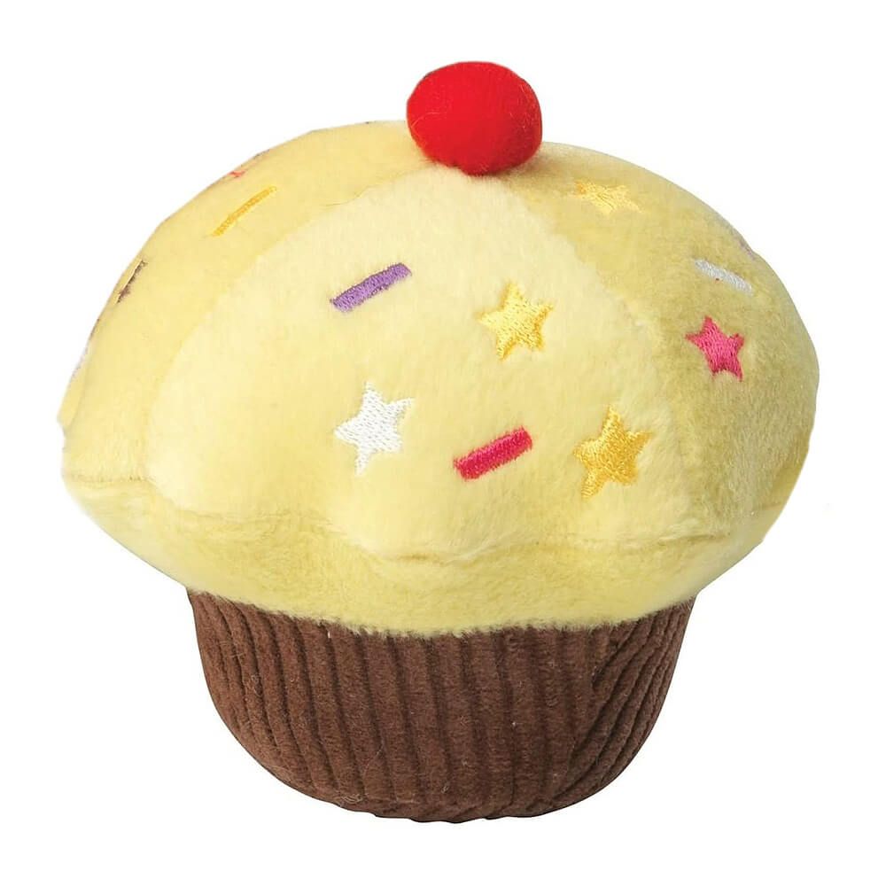 House of Paws Vanilla Scented Yellow Cupcake Plush