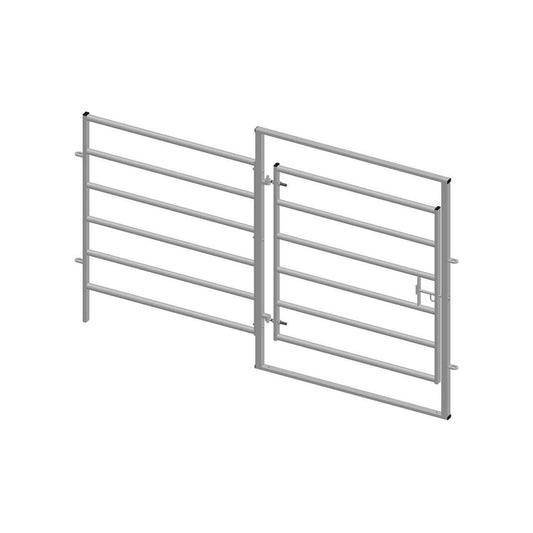 Bateman 2500mm x 1750mm Cattle Hurdle with 1300mm Access Gate