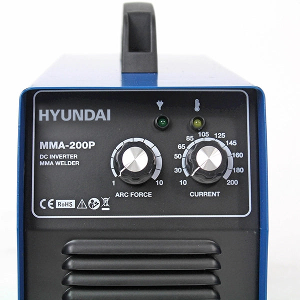 Hyundai 200Amp MMA/ARC Inverter Welder 230V Single Phase