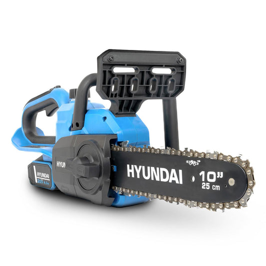 Hyundai HY20CCS10 Cordless Chainsaw 20V Li-Ion 4Ah Battery and Charger