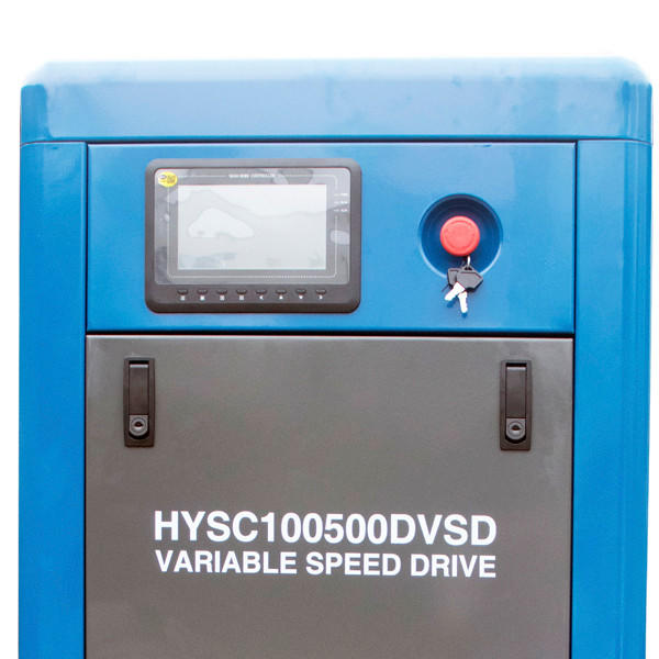 Hyundai 10hp 500L Permanent Magnet Screw Air Compressor Dryer HYSC100500DVSD
