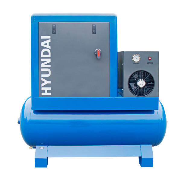 Hyundai 10hp 500L Permanent Magnet Screw Air Compressor Dryer HYSC100500DVSD