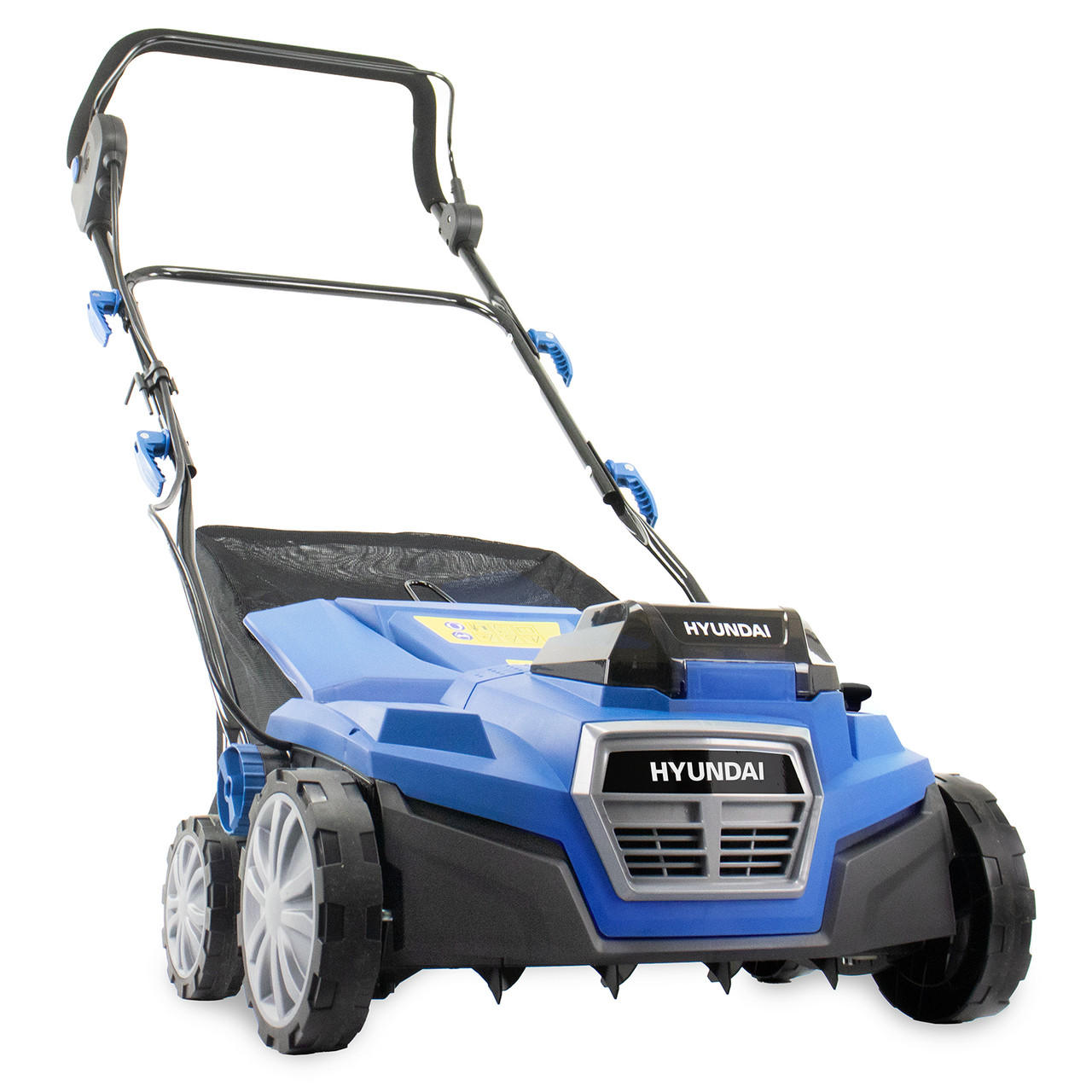 Hyundai HY2196 Cordless Lawn Scarifier, Aerator & Dethatcher Rake
