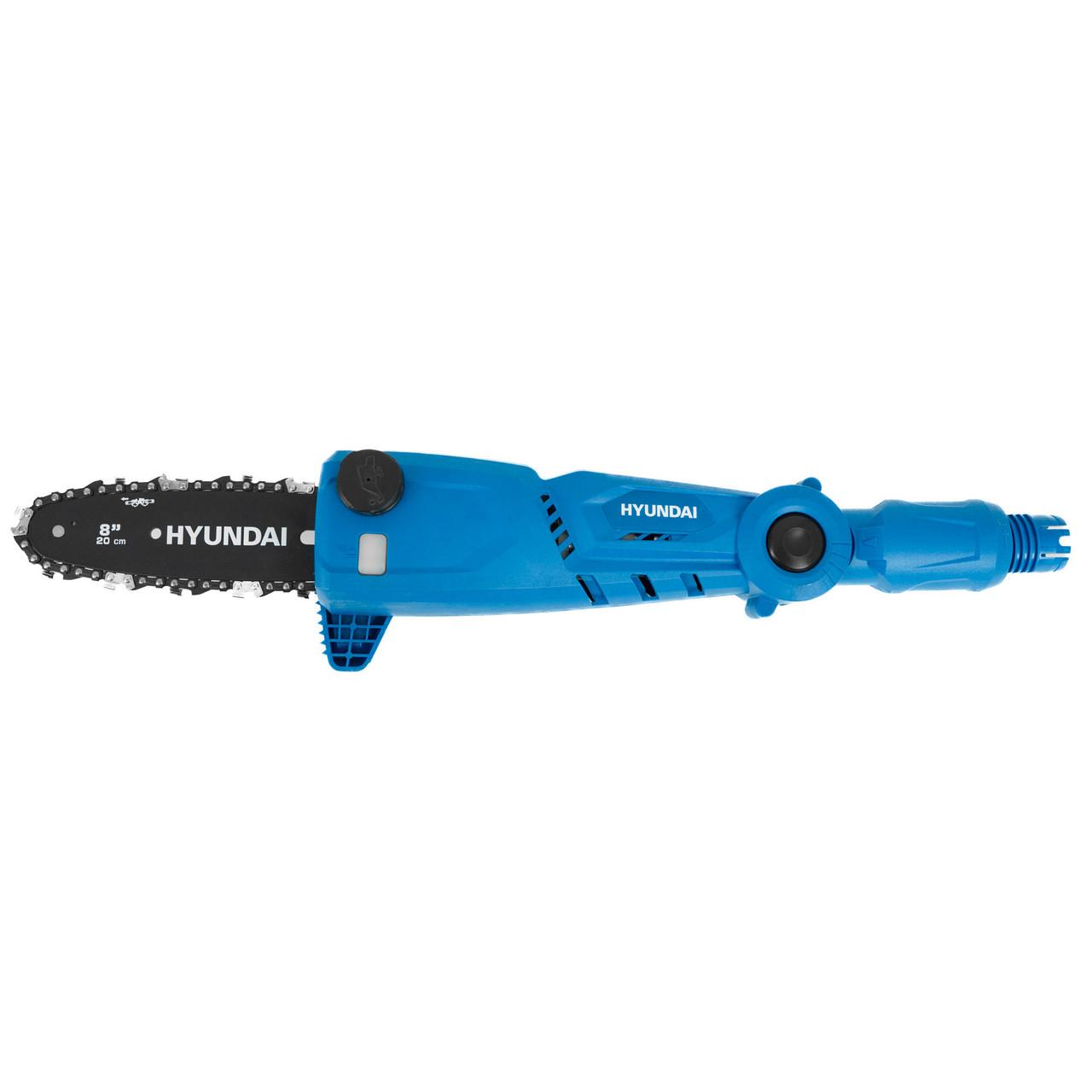 Hyundai HY20CPS 20V Cordless Pole Saw, 2Ah Battery and Charger, Lightweight and Telescopic reach