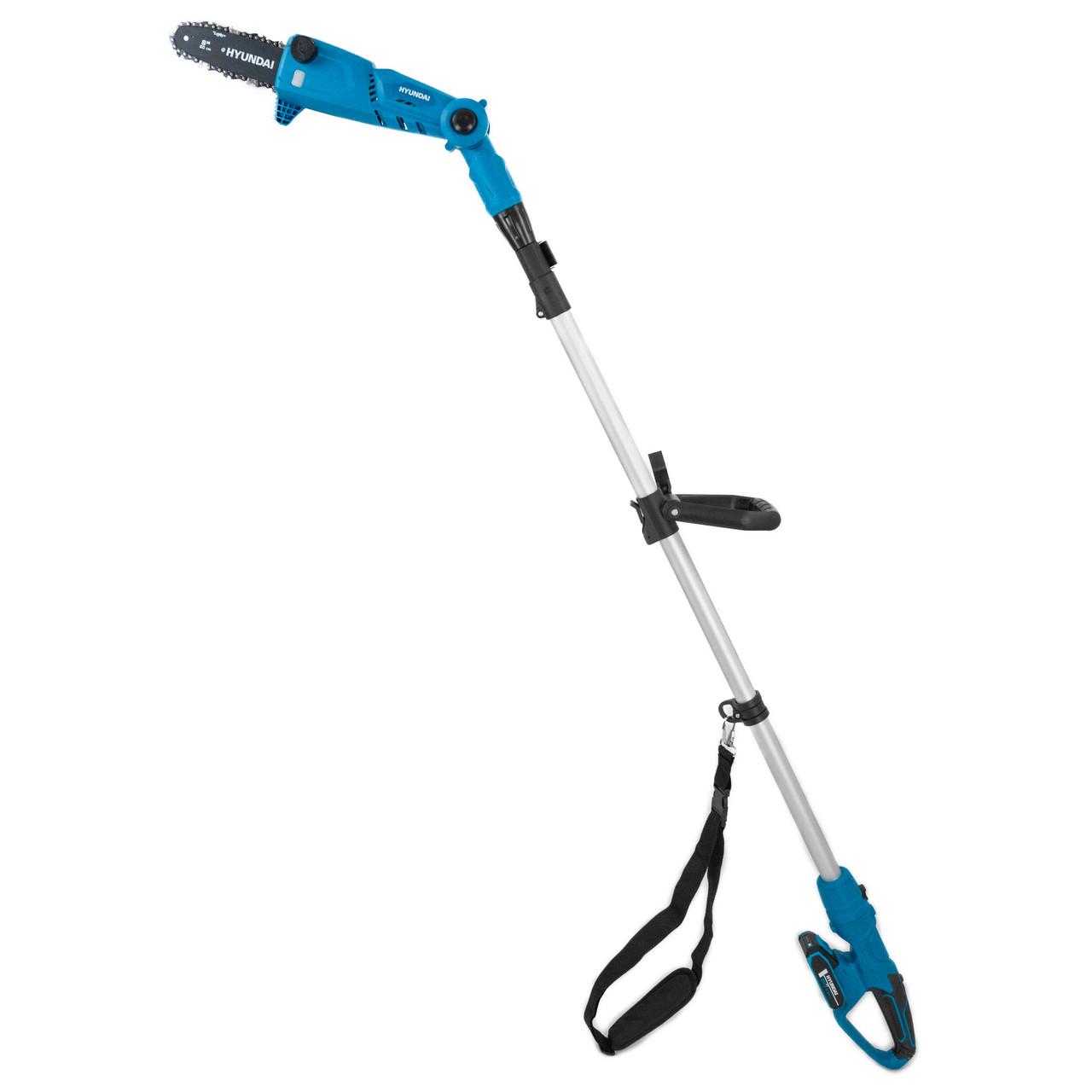 Hyundai HY20CPS 20V Cordless Pole Saw, 2Ah Battery and Charger, Lightweight and Telescopic reach