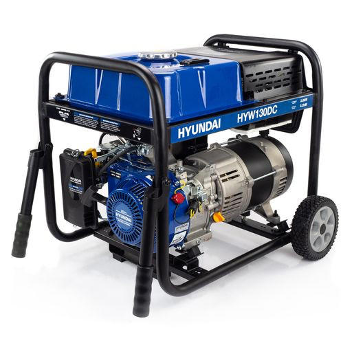 Hyundai 3.2kW/4kVa Petrol Welder Generator 120A DC Welder HYW130DC
