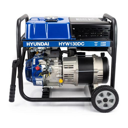 Hyundai 3.2kW/4kVa Petrol Welder Generator 120A DC Welder HYW130DC
