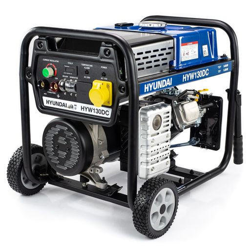 Hyundai 3.2kW/4kVa Petrol Welder Generator 120A DC Welder HYW130DC