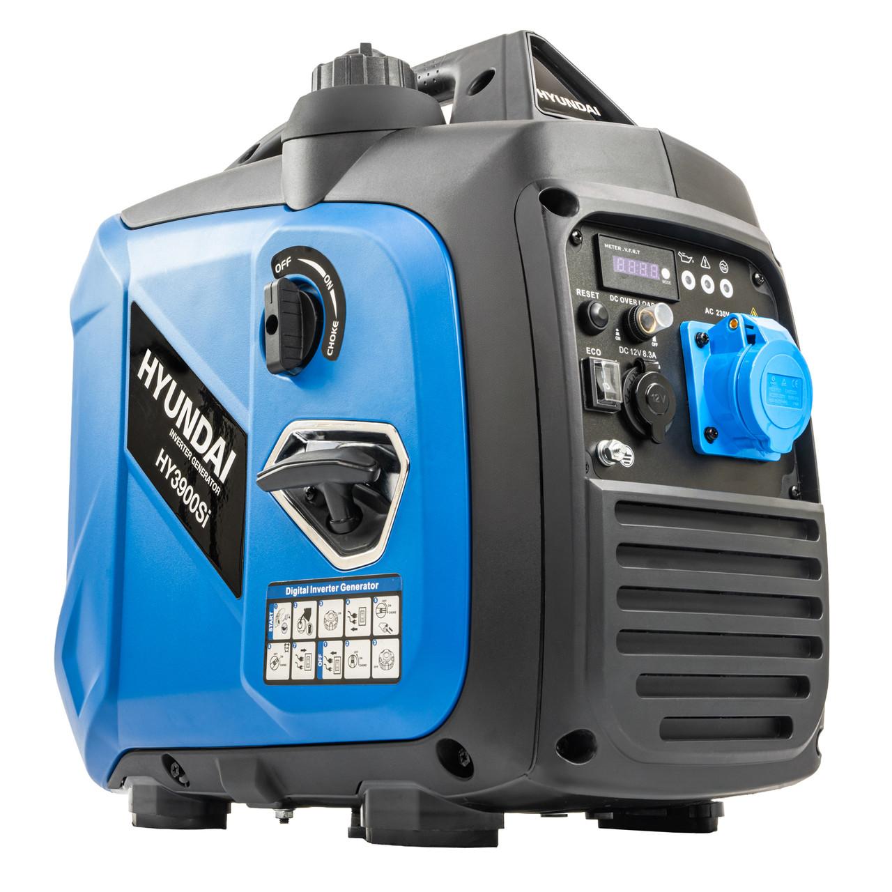 Hyundai HY3900SI 3.3kW / 3300W Petrol Portable Inverter Generator