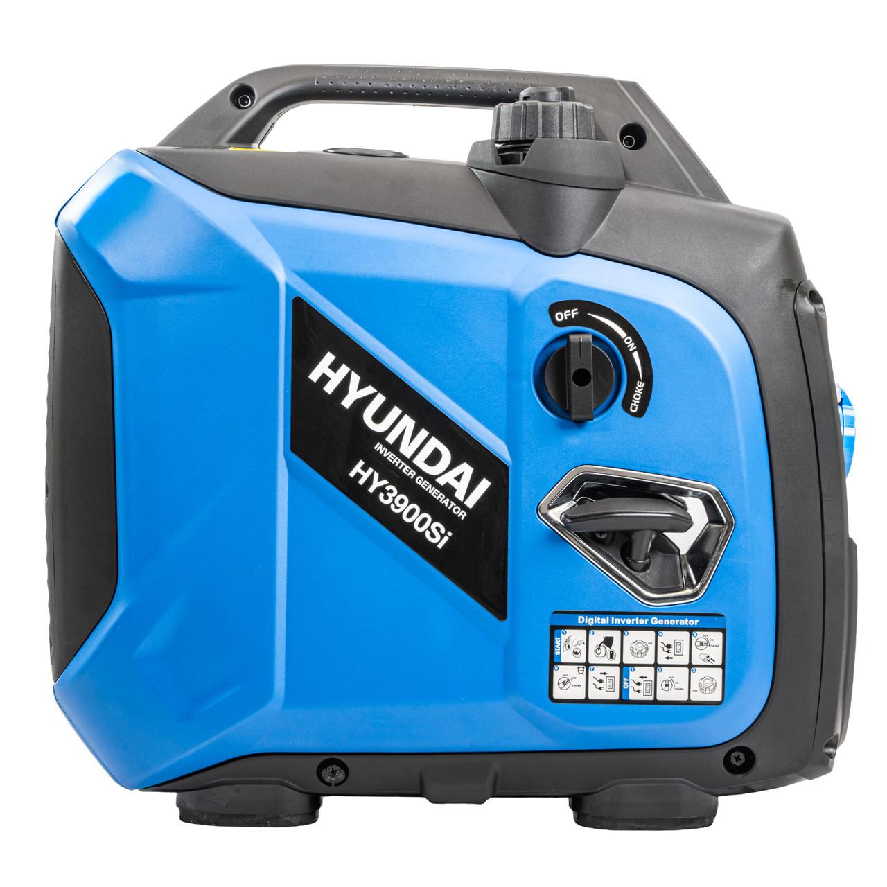 Hyundai HY3900SI 3.3kW / 3300W Petrol Portable Inverter Generator