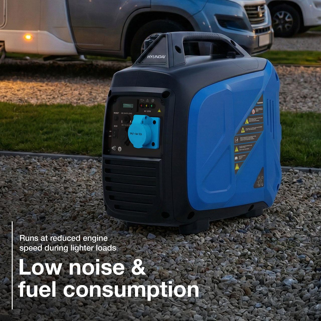 Hyundai HY3900SI 3.3kW / 3300W Petrol Portable Inverter Generator
