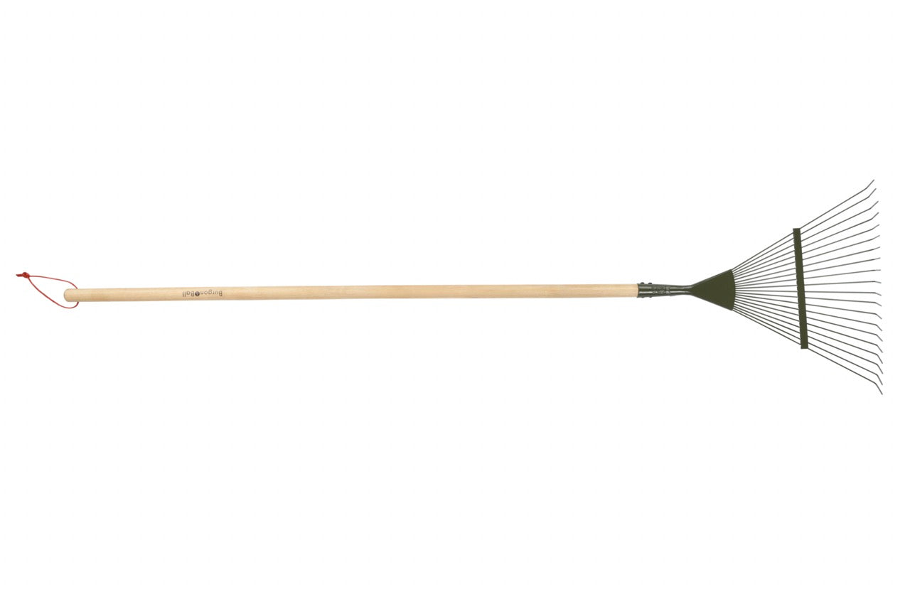 Burgon & Ball Boron Green Lawn Rake