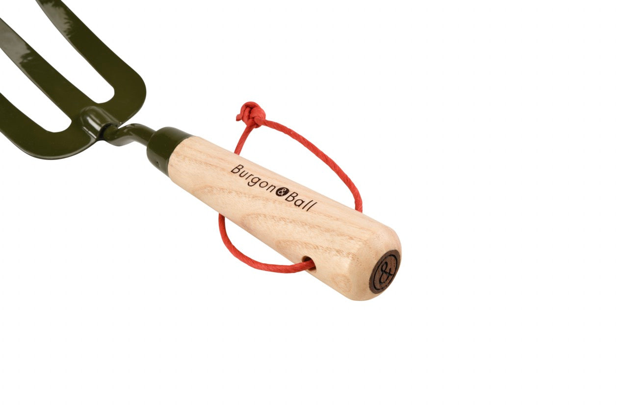 Burgon & Ball Boron Green Hand Fork