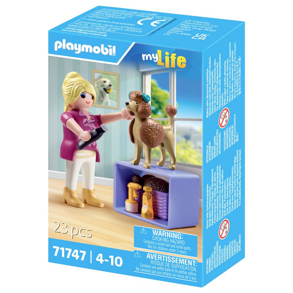 71747 Playmobil  My Life Dog Groomer 