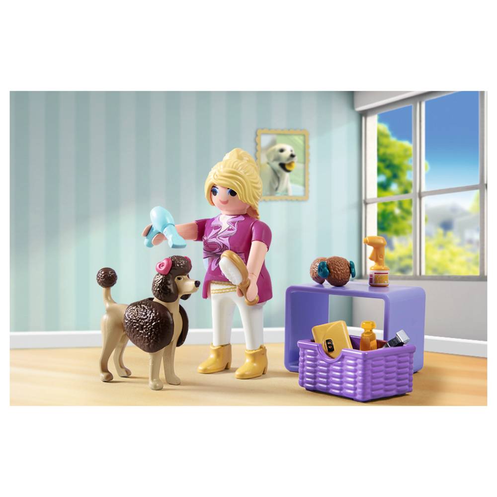 71747 Playmobil  My Life Dog Groomer 