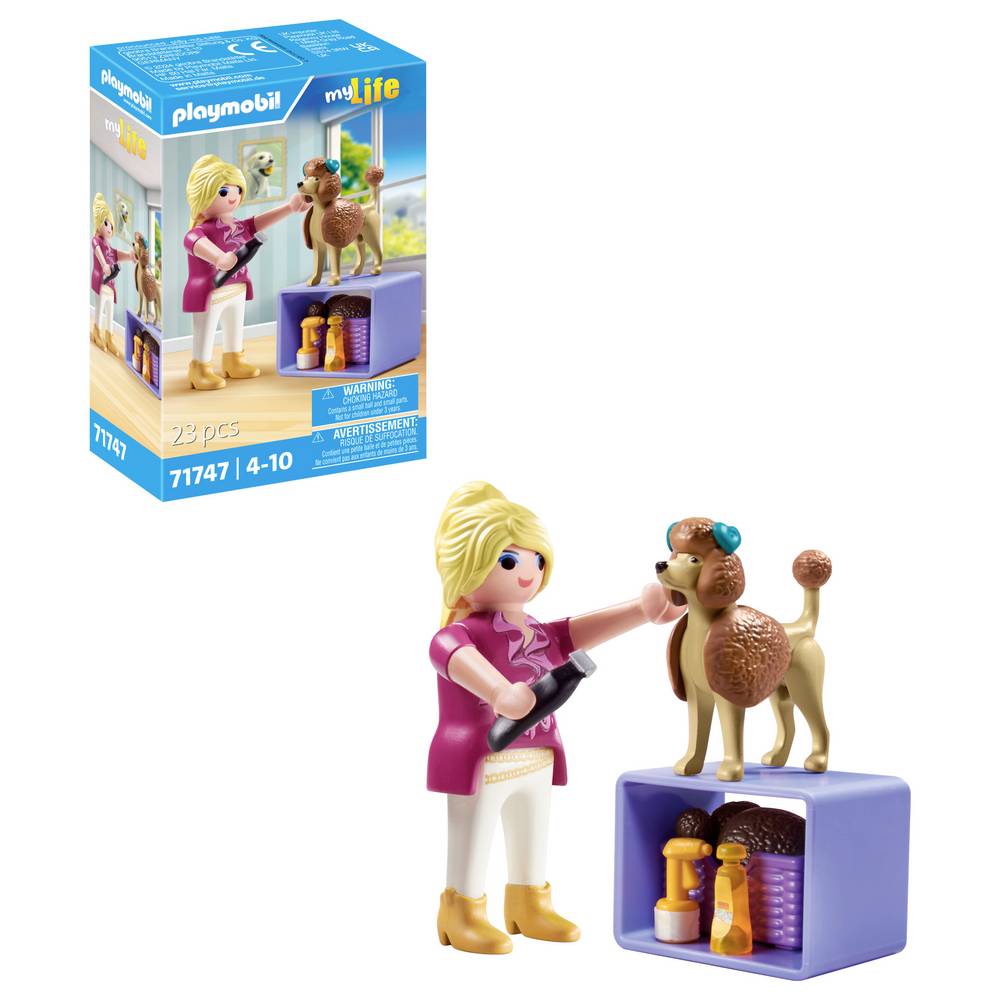 71747 Playmobil  My Life Dog Groomer 