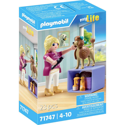 71747 Playmobil  My Life Dog Groomer 