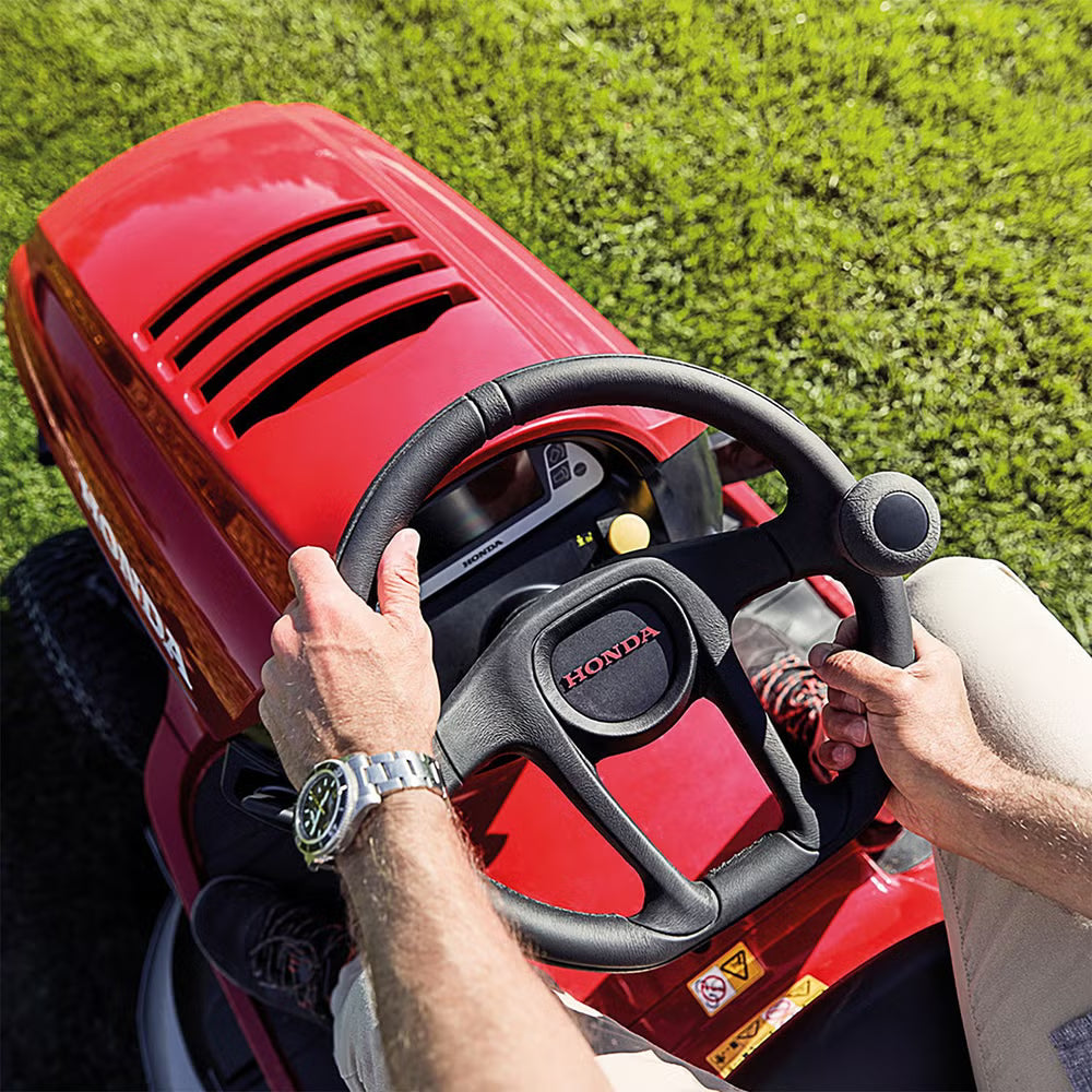 Honda HF 2417 HME Premium Lawn Tractor with Versamow Mulching