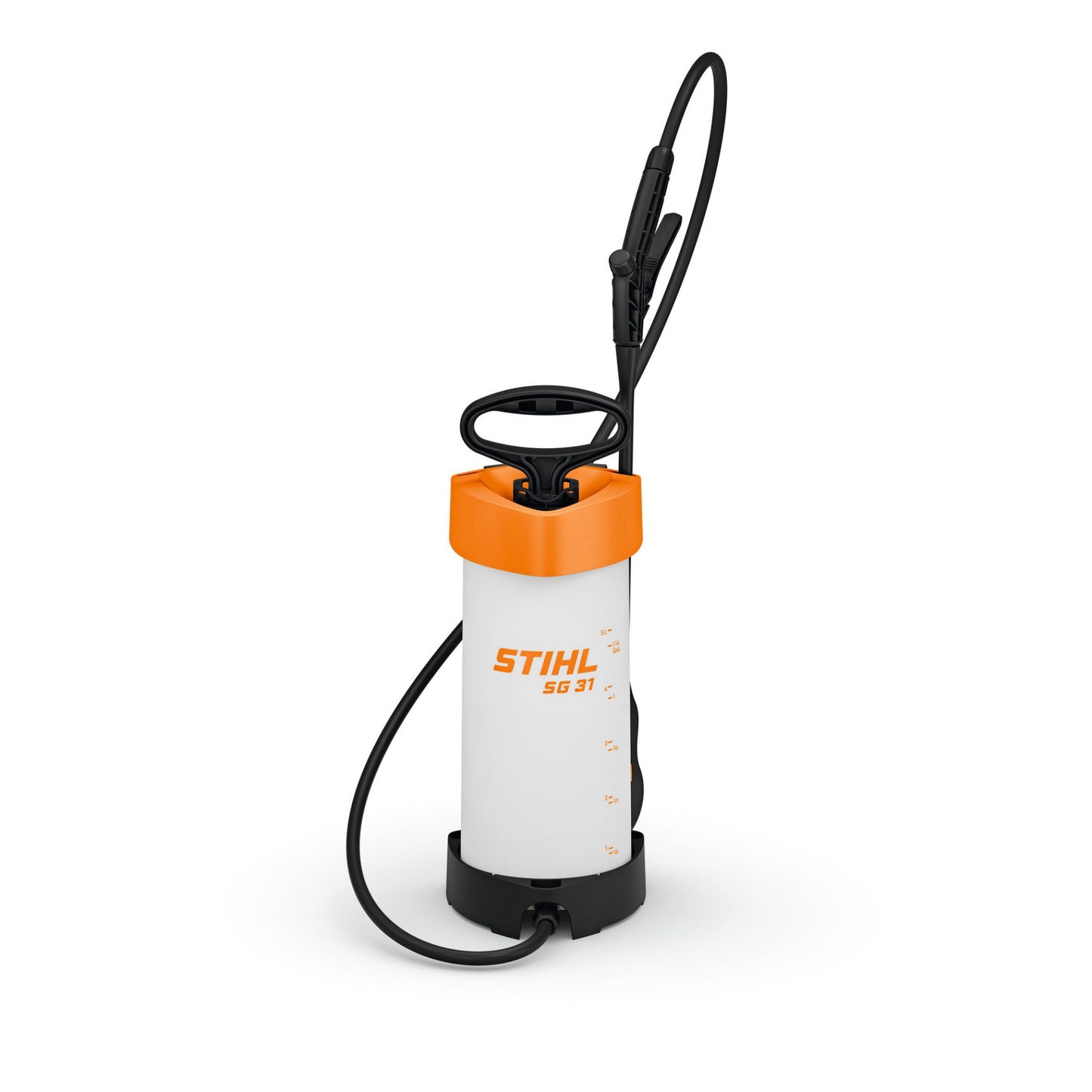 STIHL SG 31 5 Litre manual garden sprayer with telescopic tube and ergonomic handle.