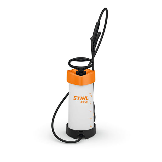 STIHL SG 31 5 Litre manual garden sprayer with telescopic tube and ergonomic handle.