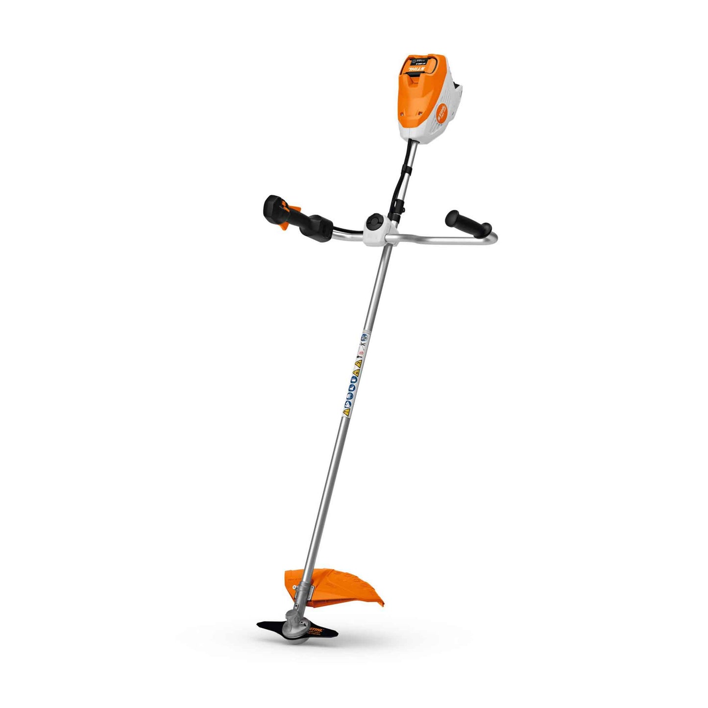 STIHL FSA 140 professional cordless brushcutter with bike handle and 420mm cutting circle for estate maintenance.