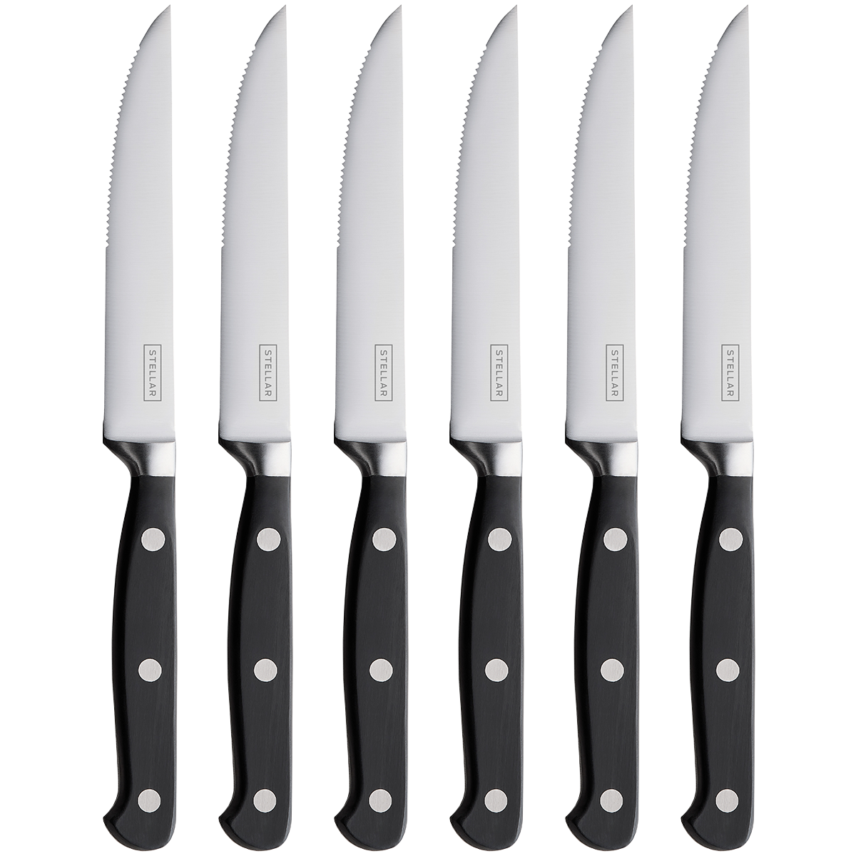Stellar Classic 6 Piece Steak Knife Set