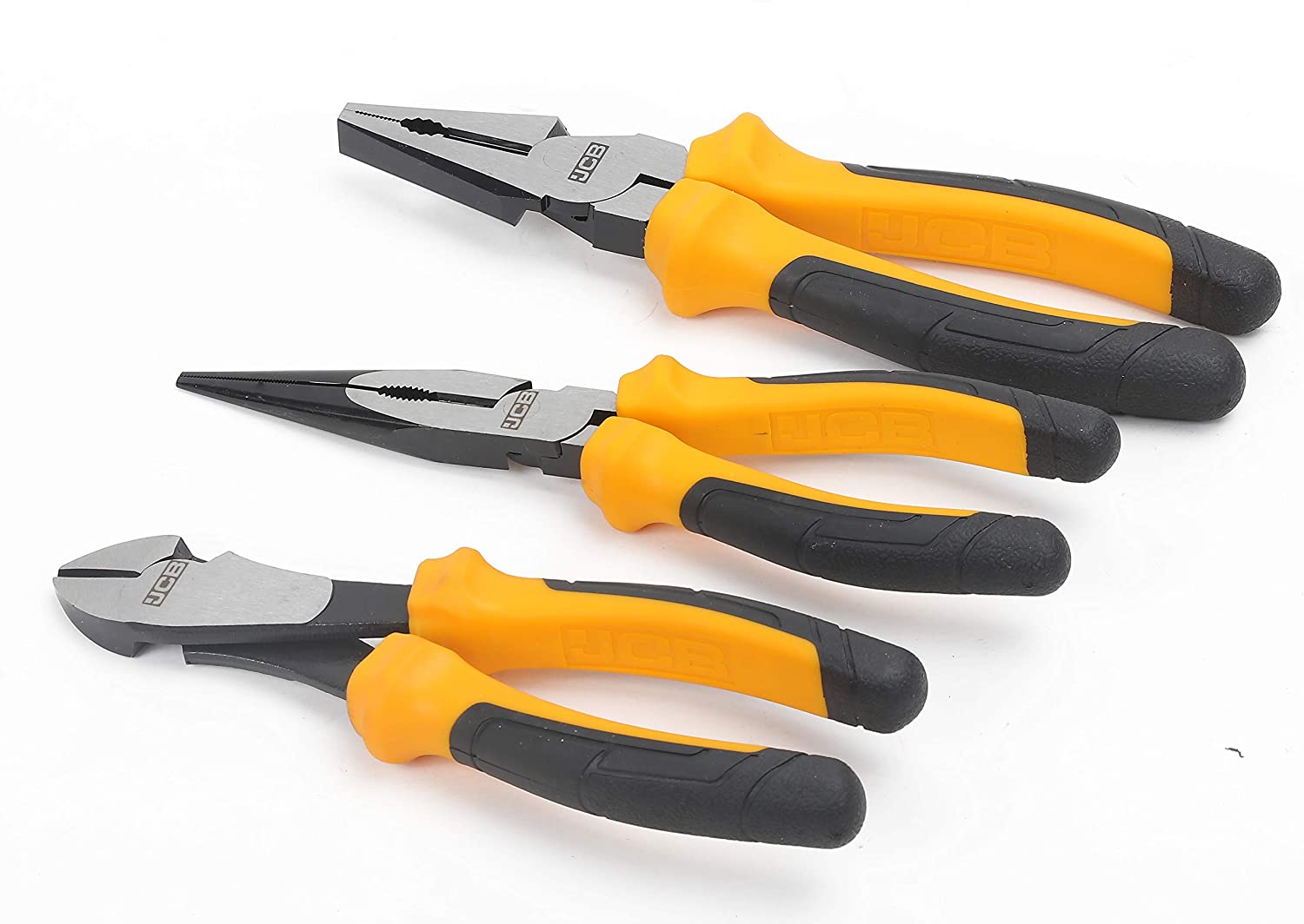 JCB 3 Piece Heavy Duty Plier Set JCB-3PC-PL